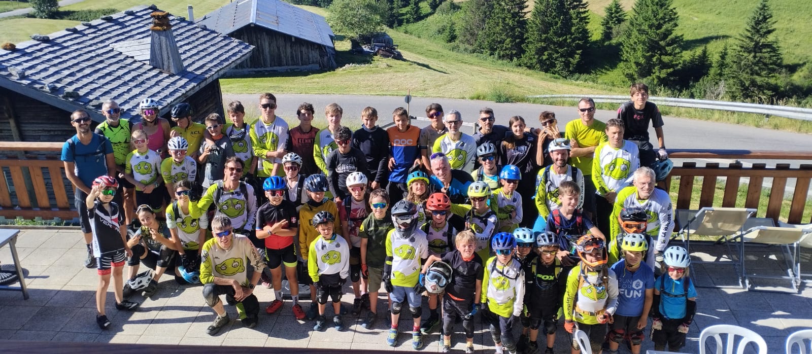 Cyclos Faverges - Groupe de cyclistes